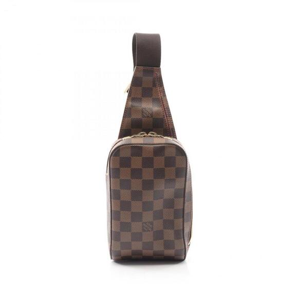 LOUIS VUITTON Brown Damier Leather Fanny Pack - Picture 1 of 8